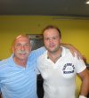 Hlavní rozhodčí P.Jirků a vyčerpaný Marek Vít